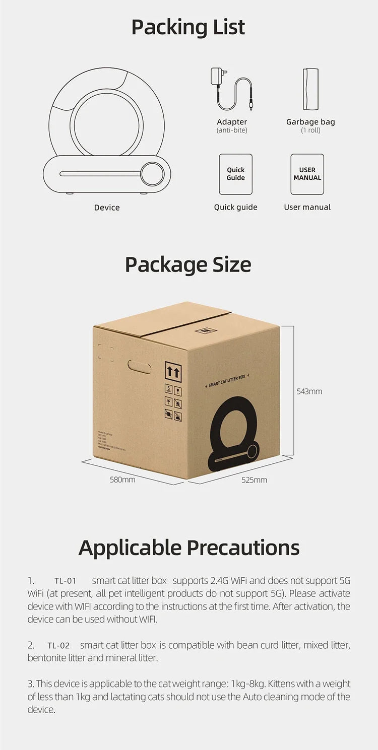 Litty Smart Pro Litière automatique