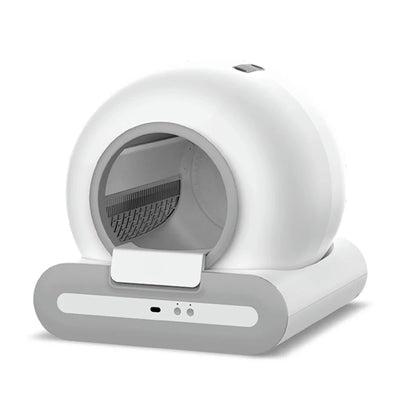 Litière autonettoyante Clean Cat X2 65L grande capacité en plastique ABS connectée WiFi
